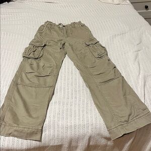 Gap Kids Tan Cotton Cargo Pants